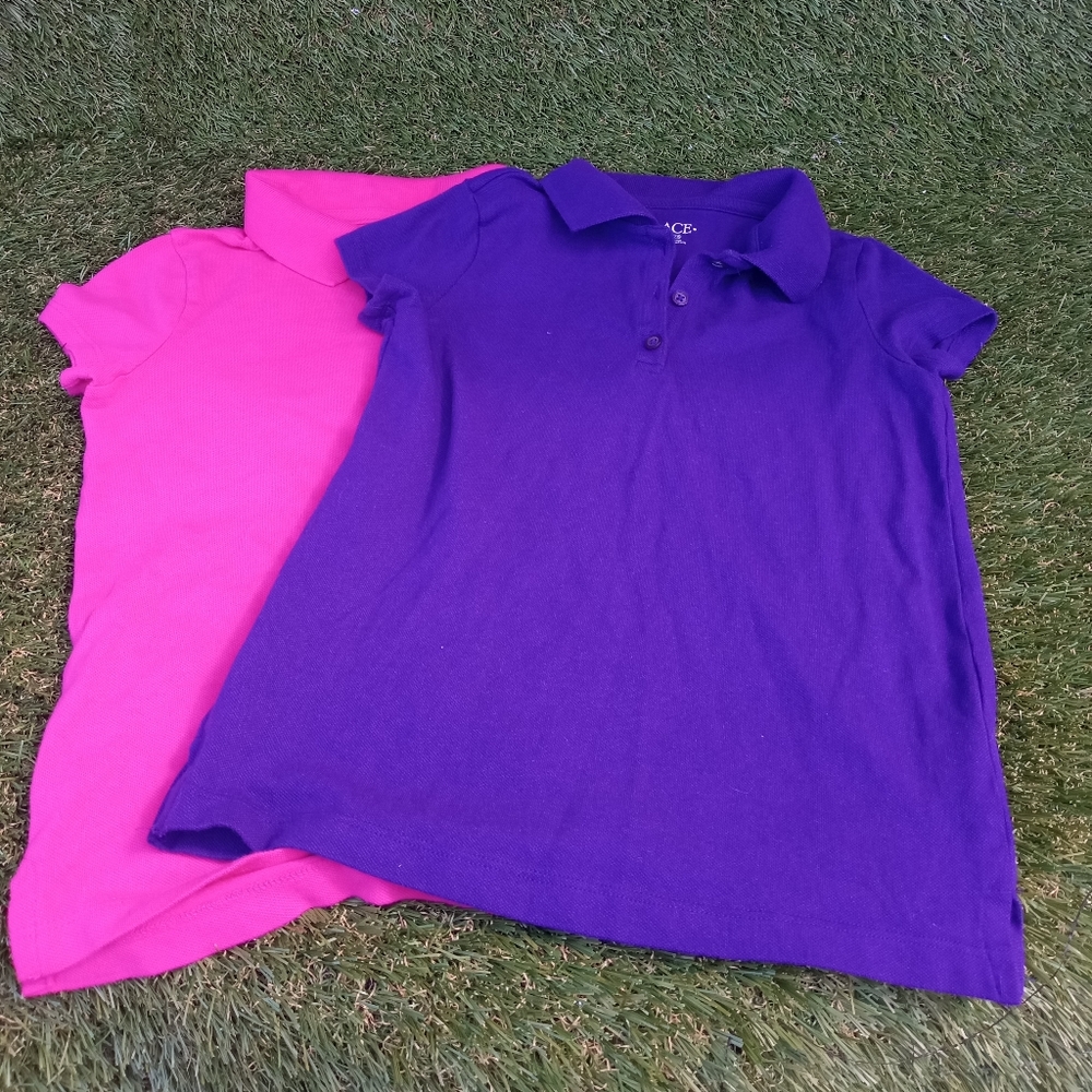Girl uniform shirts
